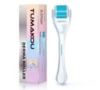 Derma Roller - TUMAKOU Rouleau à micro-aiguilles pour le visage et le cuir chevelu - Rouleau à barbe pour homme et femme
