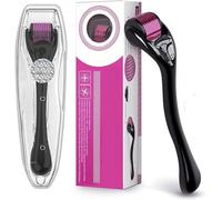 Derma-Rwp-0,5 mm Derma Roller 540 micro-aiguilles en titane pour cheveux, visage, peau, barbe, cosmétique, salon de beauté, thérapie ancienne (0,5 mm)