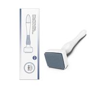 Derma Stamp, 140 microneedle en titane réglable, rouleau Derma Roller pour barbe, stylo Derma Pen à micro-aiguilles pour homme et femme, usage domestique