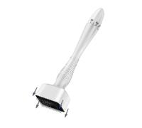 Derma Stamp Avec Micro-Aiguilles Reglables Pour Le Traitement Des Cicatrices D'acne Et La Stimulation Capillaire - Appareil Derma Roller A Micro-Aiguilles