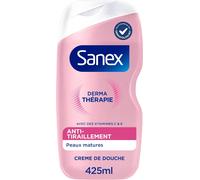 Derma Thérapie Crème De Douche Anti-Tiraillements Peaux Matures * Aide À Réparer Les Peaux Squameuses Et À Réduire Les Tiraillements Complexe D'acides Aminés Breveté Et Vitaminesc Et E- 425ml