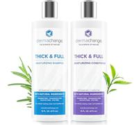 DermaChange - CHEVEUX PLUS GRATUITS, PLUS DE VOLUME ET PLUS DE SANTÉ : Le shampooing et baume pour la croissance des cheveux DermaChange sont spécialement formulés pour restaurer les cheveux faibles