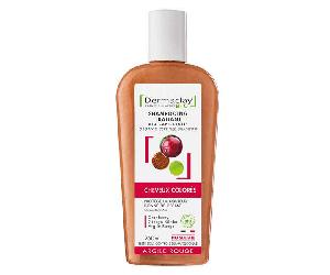 Dermaclay Shampoing Traitant Bio Cheveux Colorés Argile Rouge 250ml