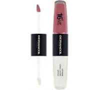 Dermacol 16H Lip Colour brillant et rouge à lèvres longue tenue teinte 33 Viva Glam 2x4 ml
