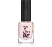 Dermacol 5 Day Stay vernis à ongles longue tenue teinte 06 First Kiss 11 ml