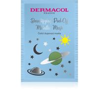 Dermacol Beautifying Peel-Off Metallic Mask masque peel-off pour un nettoyage en profondeur 15 ml