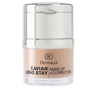 Dermacol Caviar Long Stay Fond De Teint Longue Tenue Et Correcteur Perfecteur Aux Extraits De Caviar Teinte Fair 30 Ml
