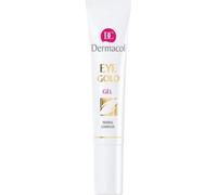 Dermacol Eye Gold Gel rafraîchissant pour les yeux contre les rides, les gonflements et les cernes 15 ml