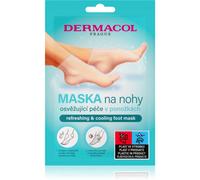 Dermacol Foot Mask Refreshing & Cooling masque régénérant pieds forme de chaussettes à effet rafraîchissant 1 paire
