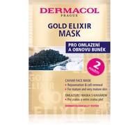 Dermacol Gold Elixir masque visage au caviar 2x8 g