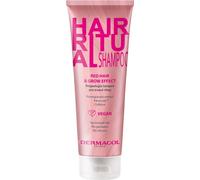 Dermacol Hair Ritual Shampooing Red Hair & Grow Effect Shampooing éclaircissant pour raviver les teintes rouges 250 ml