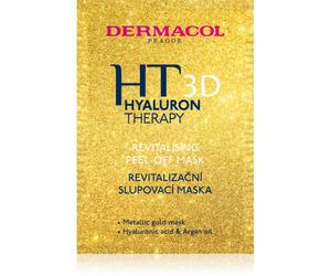 Dermacol Hyaluron Therapy 3D masque peel-off revitalisant visage à l'acide hyaluronique 15 ml