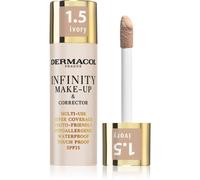 Dermacol Infinity fond de teint haute couvrance SPF 15 teinte 1.5 Ivory 20 g