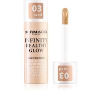 Dermacol Infinity Healthy Glow fond de teint liquide SPF 10 teinte 03 Sand 20 g
