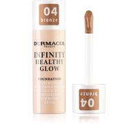 Dermacol Infinity Healthy Glow fond de teint liquide SPF 10 teinte 04 Bronze 20 g