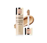 Dermacol Infinity fond de teint haute couvrance SPF 15 teinte 03 Sand 20 g
