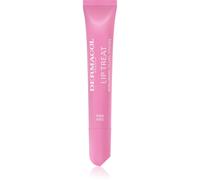 Dermacol Lip Treat brillant à lèvres hydratant teinte 5 Pink Kiss (Strawberries & Cream) 10 ml