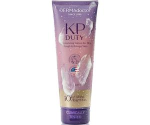 DERMAdoctor Creme Keratose Pilaire - Lotion hydratante pour le corps formulée par des dermatologues pour la kératose pilaire | Lisse la peau sèche, rugueuse et bosselée | Hydrate et adoucit (237ml)