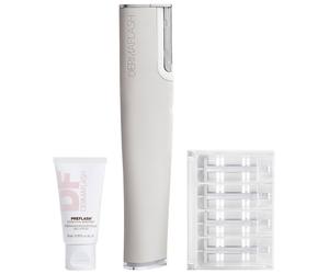 Dermaflash - DERMAFLASH LUXE+ Advanced Sonic Dermaplaning + Peach Fuzz Removal - Épilateur électrique unisexe pour le visage Stone 1 St.