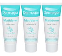Dermagor Matiderm Crème pureté 3x40 ml