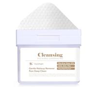 DERMAL Lot de 80 tampons de nettoyage pour bulles de riz, démaquillant, exfoliant et hydratant, avec eau de son de riz coréenne, AHA, BHA, PHA, parfum d'agrumes vert frais