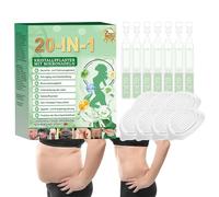 Dermal Patch, Target Navel, Shaping Band, Moisture Wicking Material, Gentle Adhesion, Portable Health Supplies, Slim Portable Design For Traveling Friends Family Members Gift