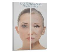 Dermal Transformation Chart Poster Skincare Learning Room Decor