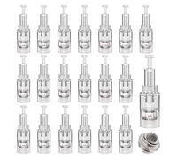 Dermapen，Aiguille Microneedling，Dermapen Microneedling,20 x 36 Aiguilles de remplacement Micro Aiguilles indolores Seringues à rainures filetées pour le rétablissement de la peau des rides anti-âge