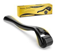 Dermaroller Cheveux, Microneedling Derma Roller,Rouleau MicroAiguille 0,5 mm 540 Aiguilles Derma Rouleau pour Croissance Des Cheveux,Traitement de Perte De Cheveux,Cicatrices d'acné et