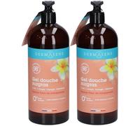DERMASENS Gel douche surgras 3 en 1 Fleur de frangipanier 1L Douche 2x1 l