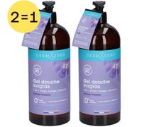 DERMASENS Gel Douche Surgras 3 en 1 Violette 2x1 l