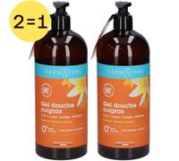 DermAsens Gel Douche Surgras Tendre Monoï 1 l gel de douche 2x1