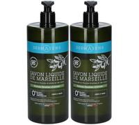 DERMASENS Savon liquide de marseille Feuilles d'olivier 2x1 l
