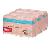 DermAsens Savon Surgras Huile d'Amande Offre 2+1 pc(s)