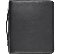Dermata Porte-documents Cuir véritable 35.5 cm noir