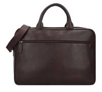 Dermata Porte-documents en cuir 40 cm pour ordinateur portable brun