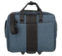 Dermata Valisette bleu-gris / noir, Taille One Size