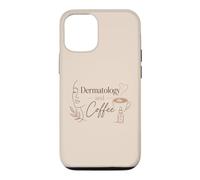 Dermatologie et café Dermatologue drôle Amateur de café Coque pour iPhone 12/12 Pro