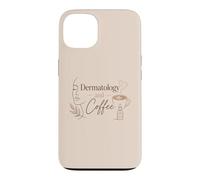 Dermatologie et café Dermatologue drôle Amateur de café Coque pour iPhone 13