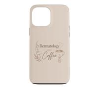 Dermatologie et café Dermatologue drôle Amateur de café Coque pour iPhone 13 Pro Max