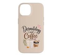 Dermatologie et café Dermatologue drôle Amateur de café Coque pour iPhone 14