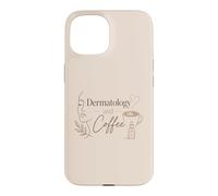 Dermatologie et café Dermatologue drôle Amateur de café Coque pour iPhone 15