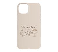 Dermatologie et café Dermatologue drôle Amateur de café Coque pour iPhone 15 Plus