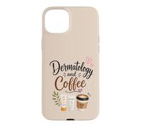 Dermatologie et café Dermatologue drôle Amateur de café Coque pour iPhone 15 Plus