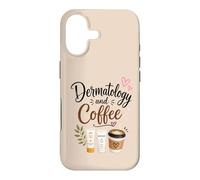 Dermatologie et café Dermatologue drôle Amateur de café Coque pour iPhone 17