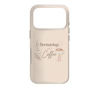 Dermatologie et café Dermatologue drôle Amateur de café Coque pour iPhone 17 Pro