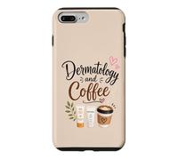 Dermatologie et café Dermatologue drôle Amateur de café Coque pour iPhone 7 Plus/8 Plus
