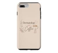 Dermatologie et café Dermatologue drôle Amateur de café Coque pour iPhone 7 Plus/8 Plus