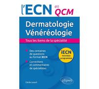Dermatologie-Vénéréologie - Lesort Cécile - Ellipses - broché - Scolaire / Universitaire