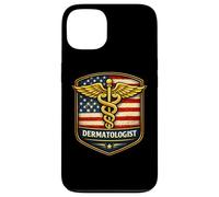 Dermatologue américain Dermatologie Skin Doctor Patriot USA Coque pour iPhone 13
